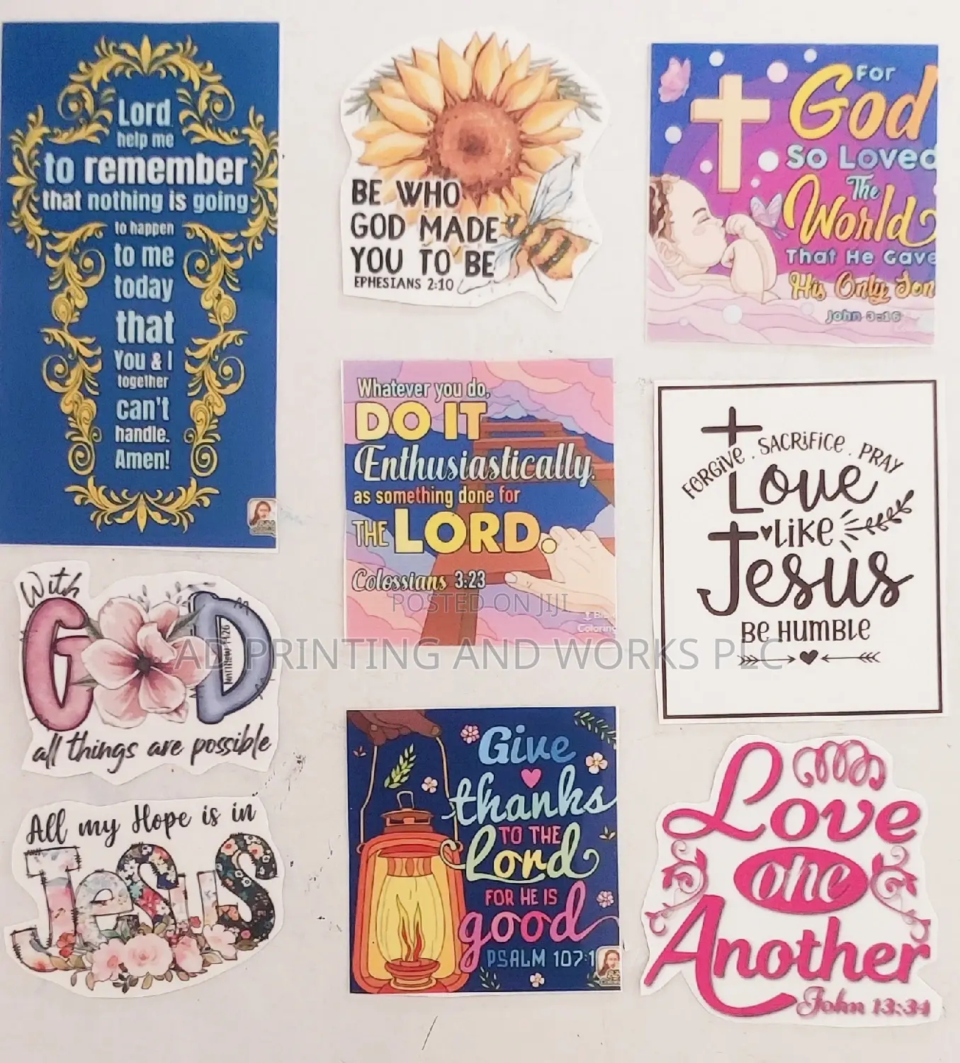 High Quality Sticker Print for Laptop Mobile Phone and Other