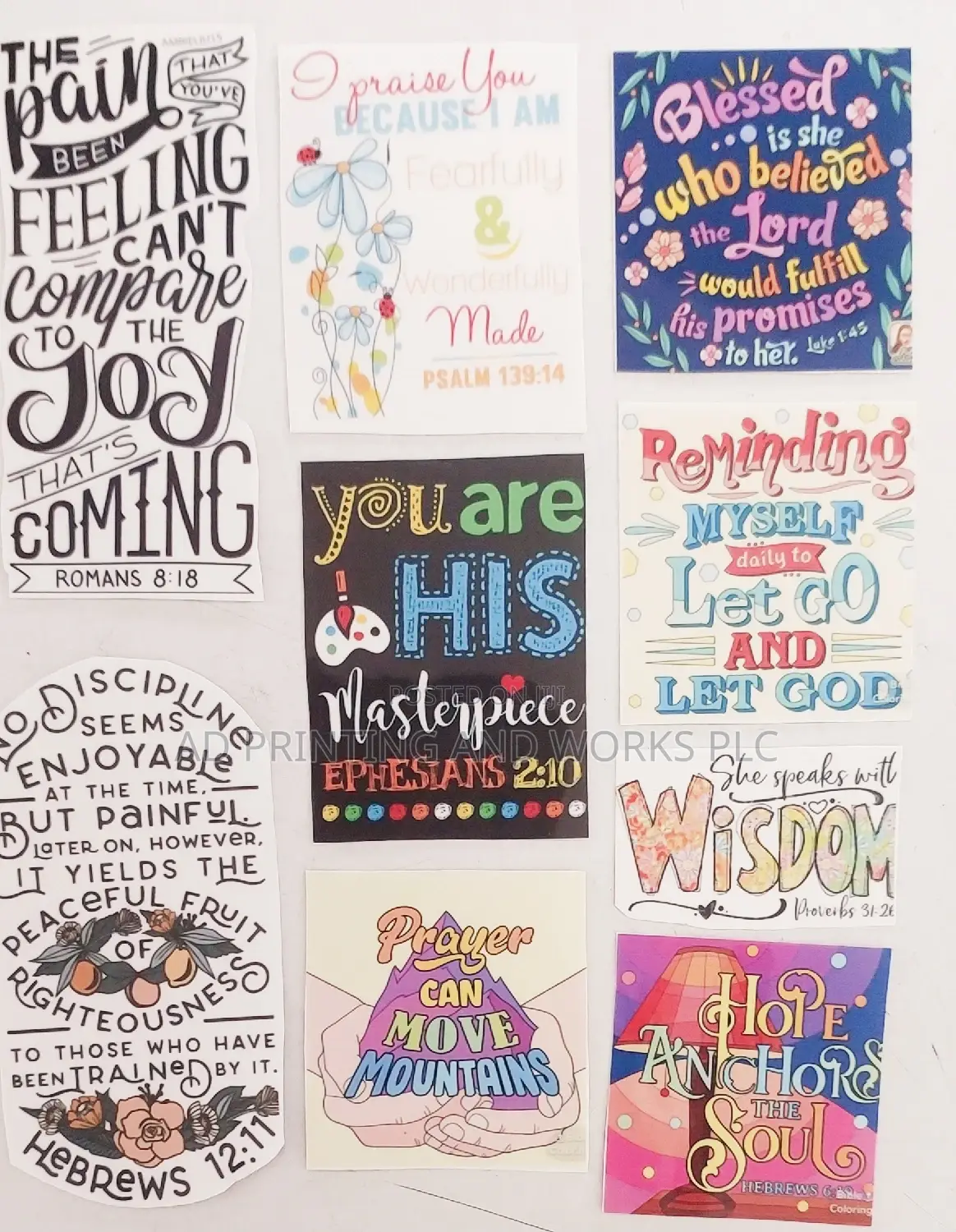 High Quality Sticker Print for Laptop Mobile Phone and Other