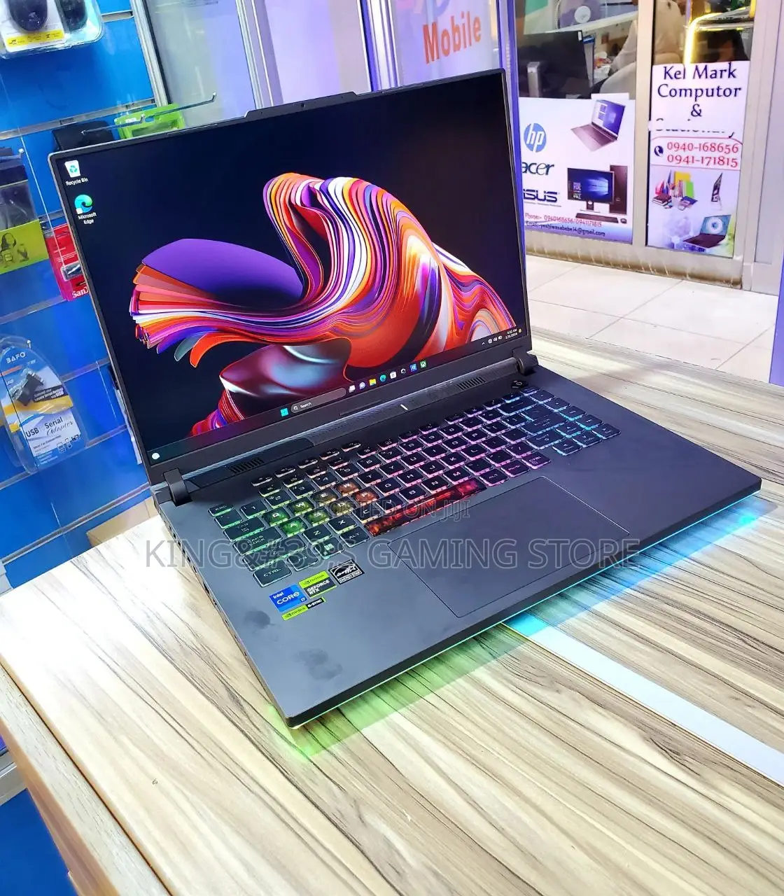 New Laptop Asus ROG Strix G15 16GB Intel Core i7 SSD 1T