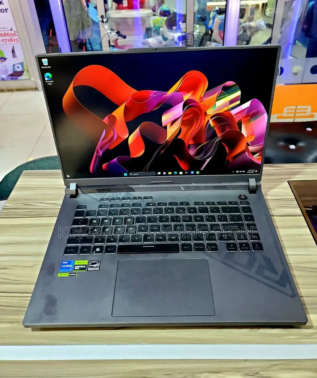 New Laptop Asus ROG Strix G15 16GB Intel Core i7 SSD 1T