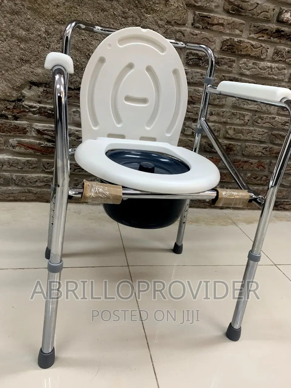 ቁመቱ ከፍ ዝቅ ይላል Commode Chair|Toilet Chair|Elderly Chair