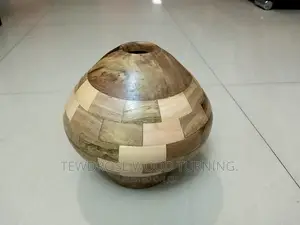 Photo - Wood Vase.