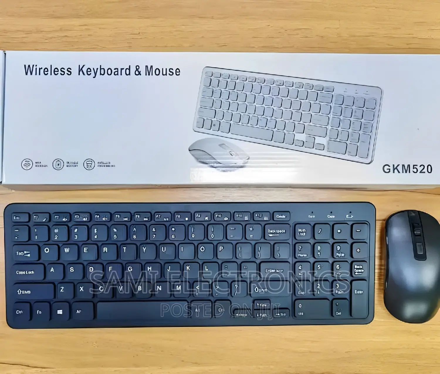 Wireless Keyboard and Mouse ገመድ አልባ ኪቦርድ እና ማውዝ