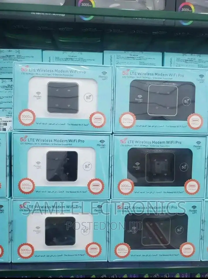 Wifi Router 4g/5g Portable Pocket Router ዋይፋይ ራውተር