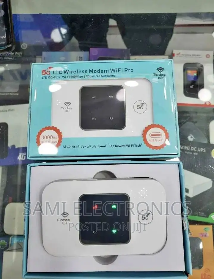Wifi Router 4g/5g Portable Pocket Router ዋይፋይ ራውተር