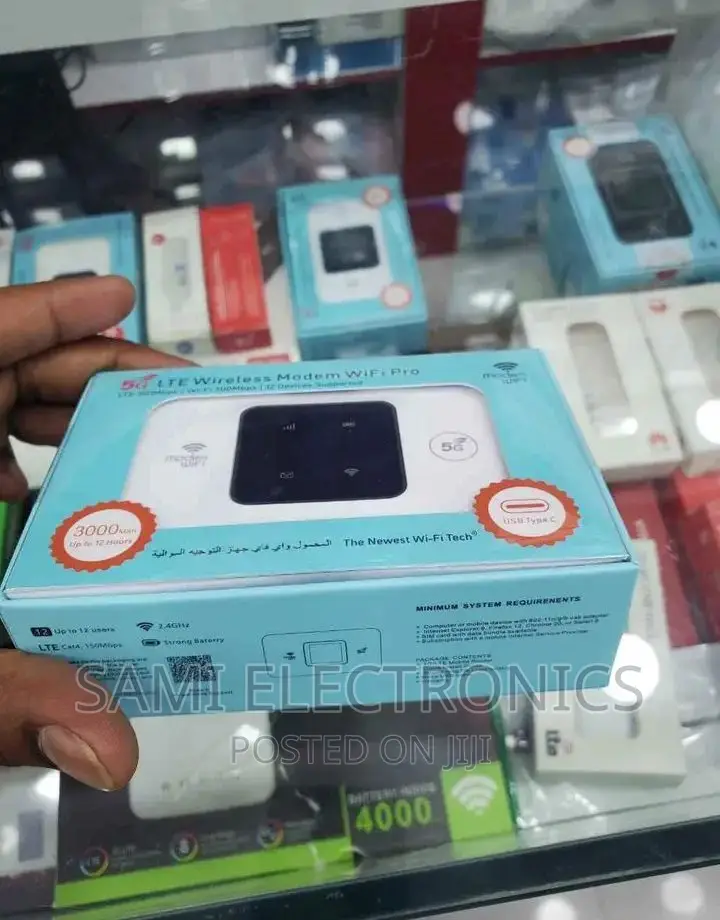 Wifi Router 4g/5g Portable Pocket Router ዋይፋይ ራውተር