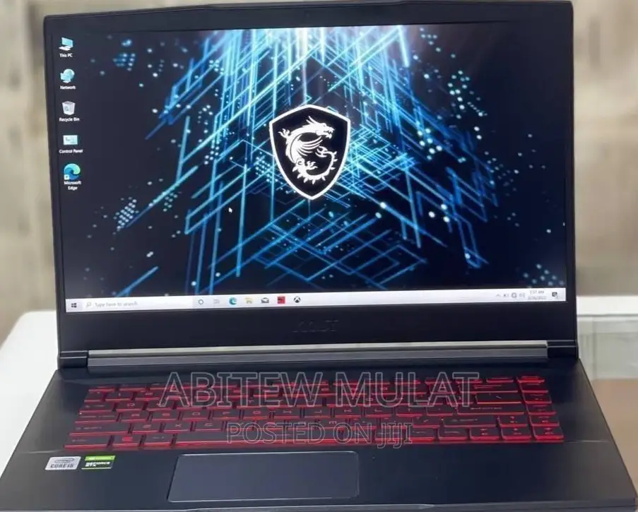 New Laptop MSI GF63 8GB Intel Core I5 SSD 512GB