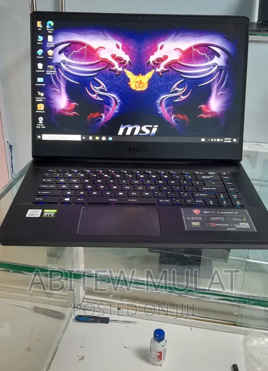 New Laptop MSI GP75 Leopard 16GB Intel Core I7 SSD 1T