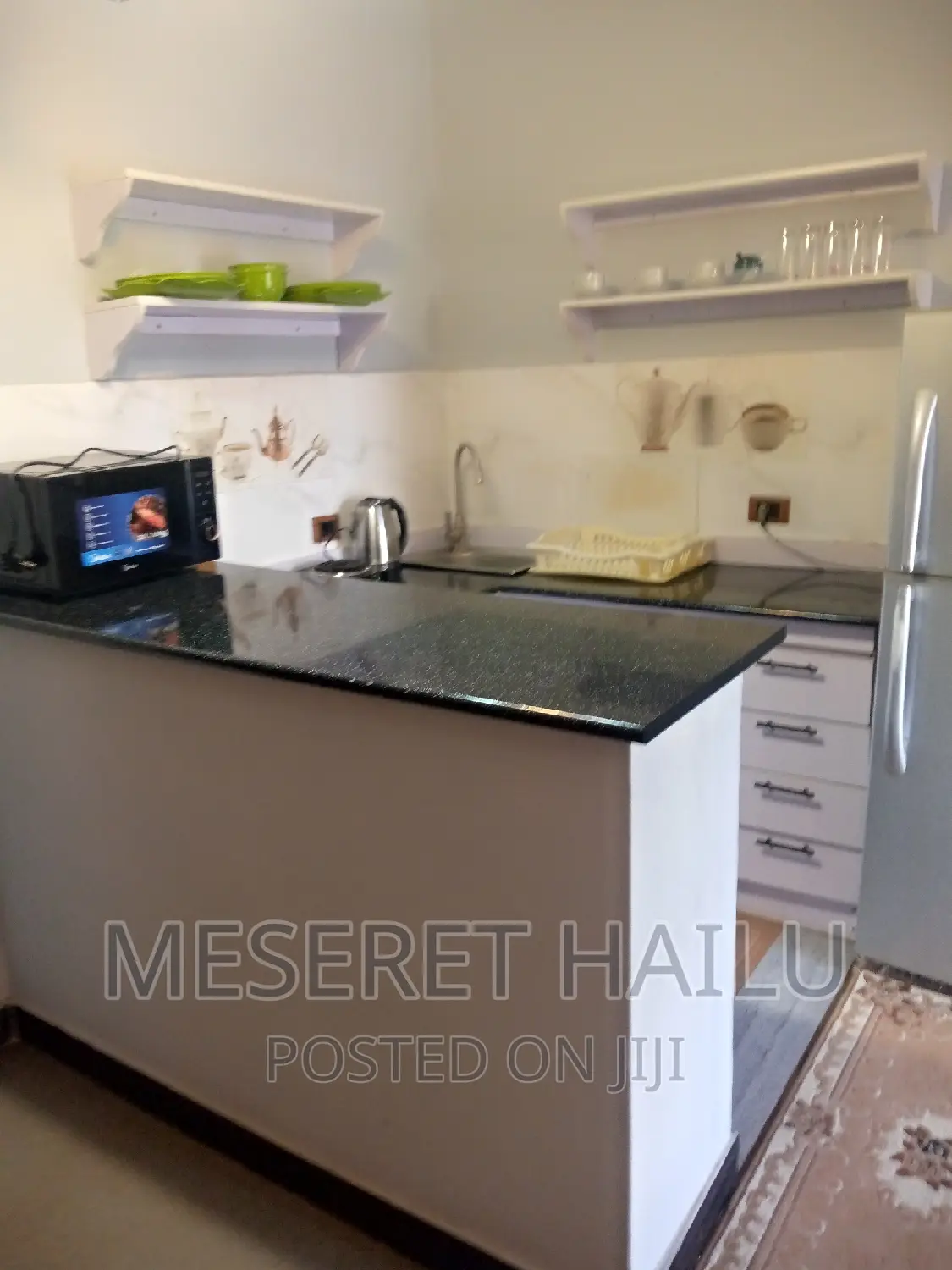 Furnished 1bdrm Apartment in Mesekle Flower, Bole for rent