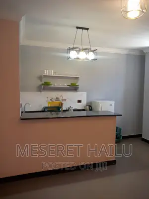 Furnished 1bdrm Apartment in Mesekle Flower, Bole for rent