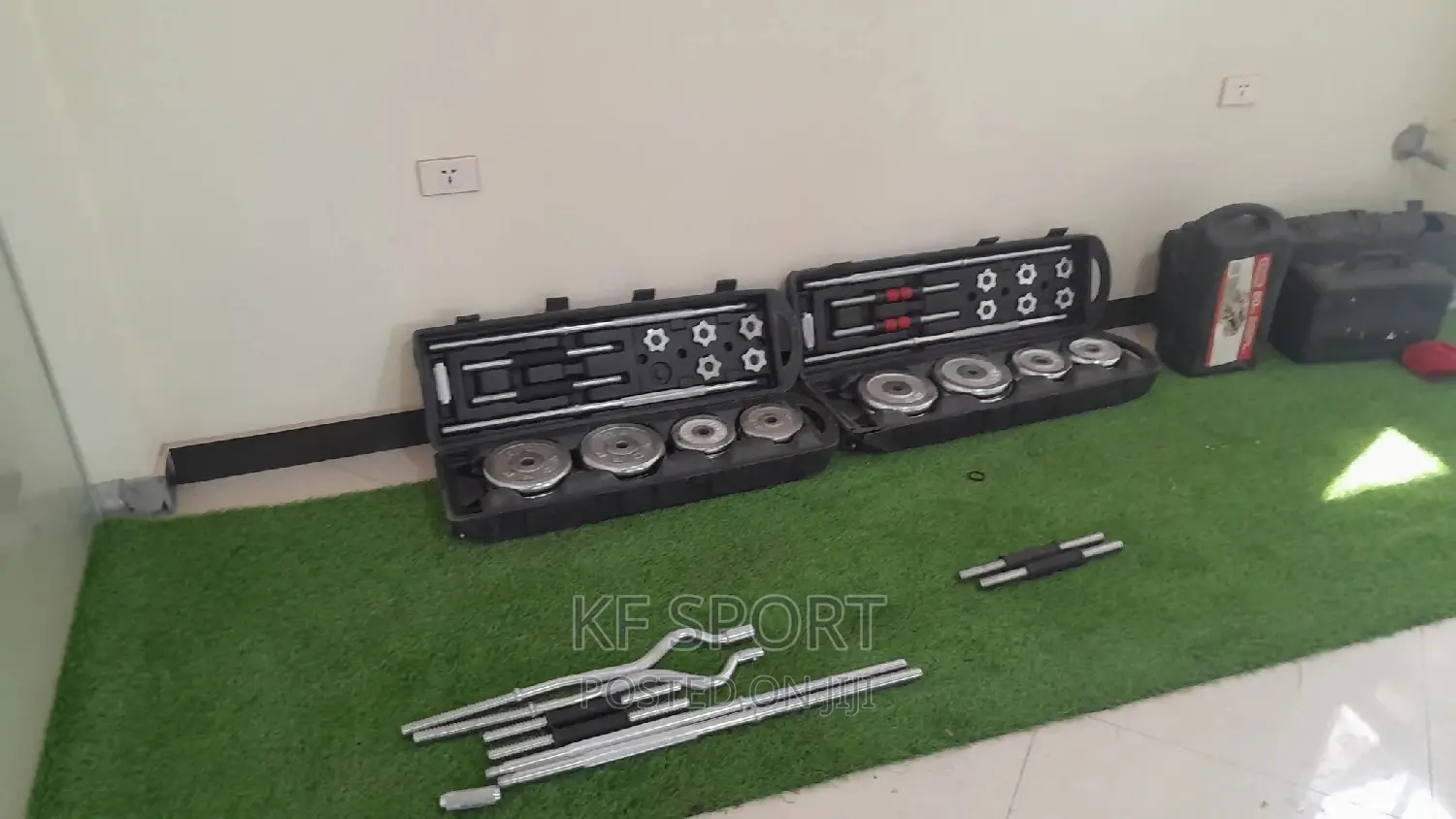 York Adjuatable Dumbbell and Barbell (50 Kg)