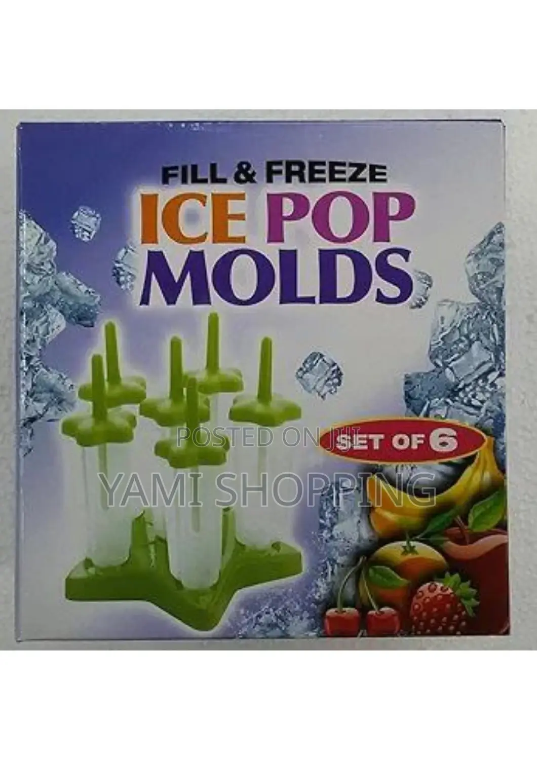  6 Grids Ice Cream Mold