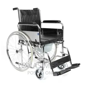 3 in 1 Commode Wheelchair】Toilet/Chair/Wheelchair 3 in 1