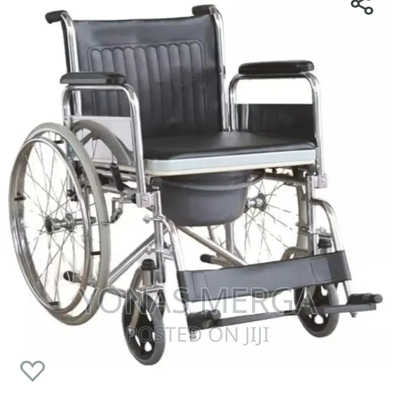 Toilet Wheelchair Silla Rueda Folding Lightweight Wheelchair