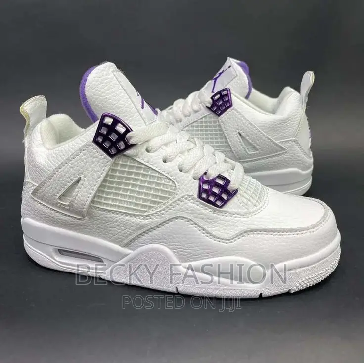 metallic purple shoes