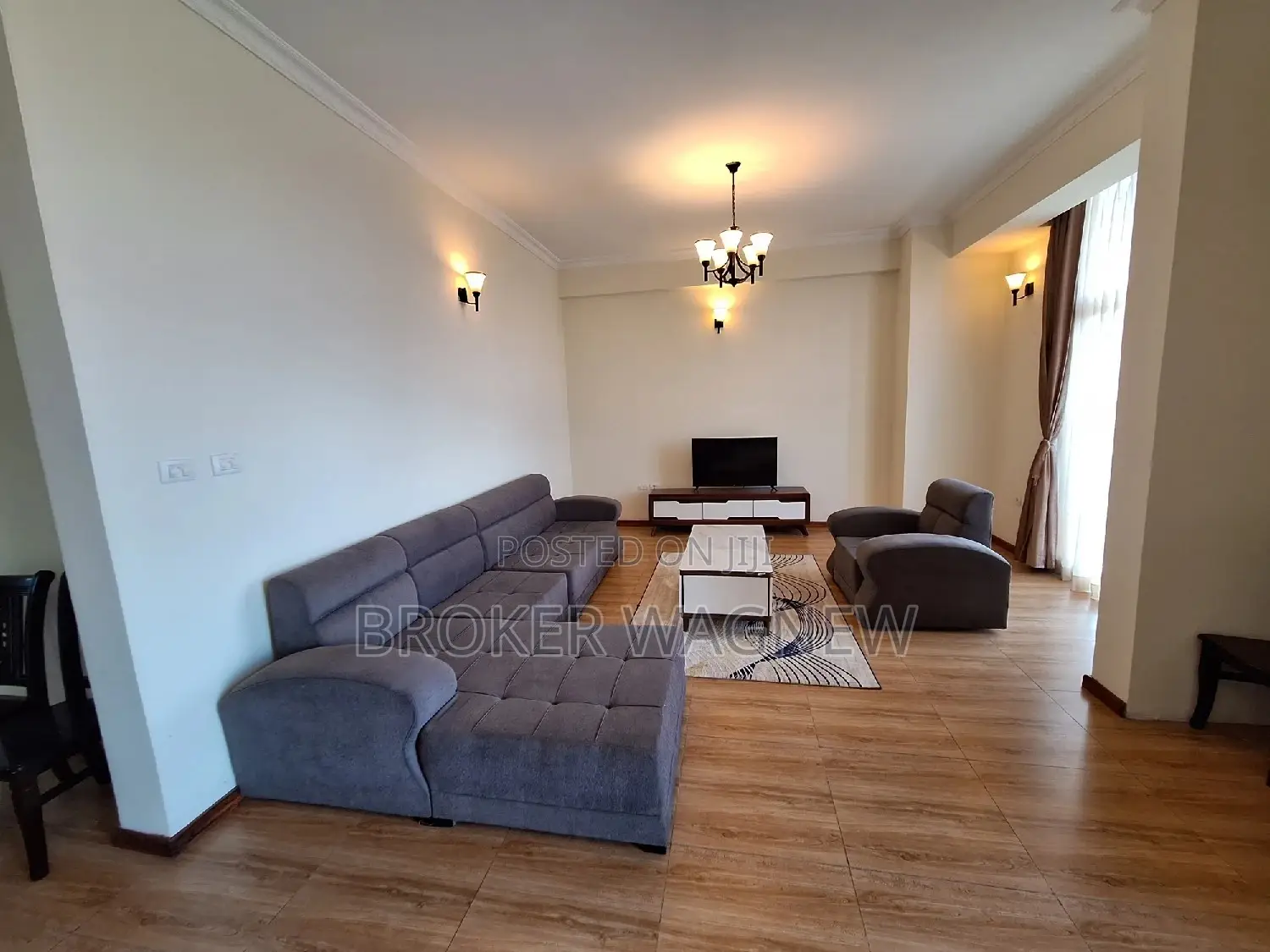 Furnished 3bdrm Apartment in Kirkos for rent