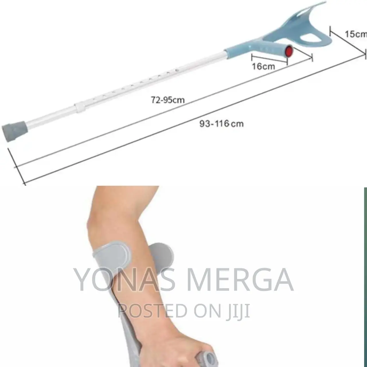 Adjustable Elbow Forearm Crutches