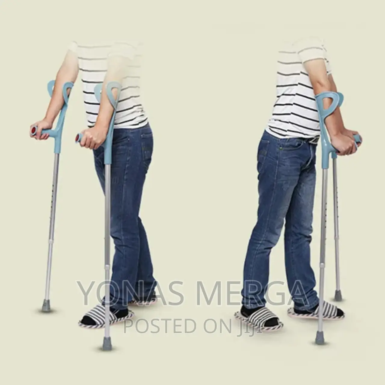 Adjustable Elbow Forearm Crutches