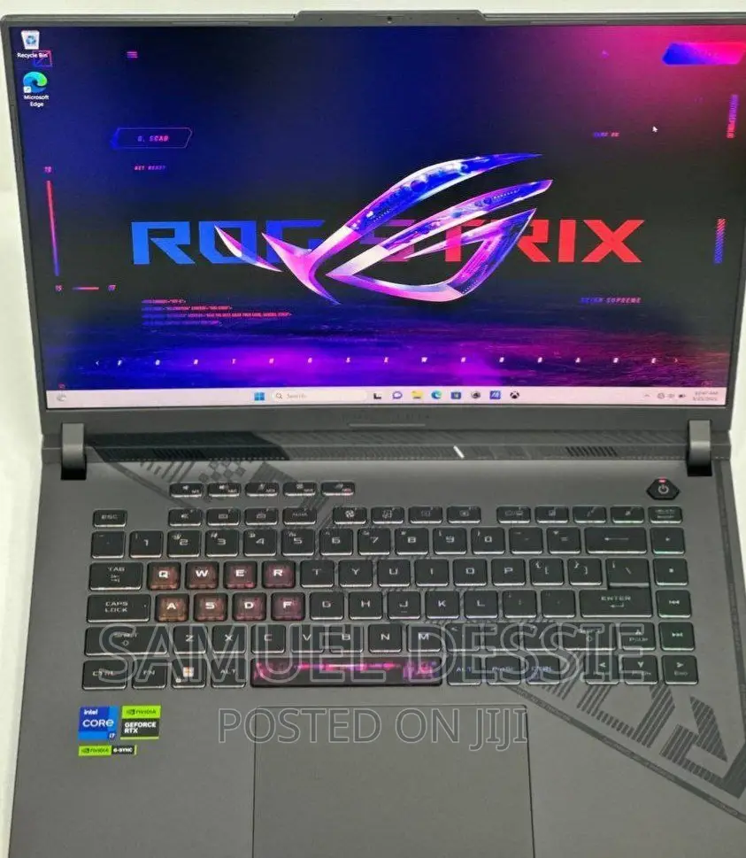 New Laptop Asus ROG Strix G16 G614 16GB Intel Core I7 SSD 1.5T