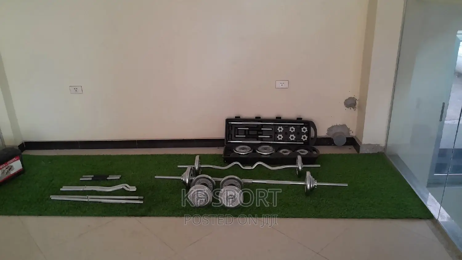 ዘመናዊ ዳምፔላና ባርቤል (York Adjustabale Dumbbell and Barbell )