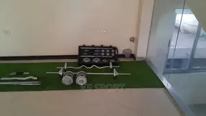 ዘመናዊ ዳምፔላና ባርቤል (York Adjustabale Dumbbell and Barbell )