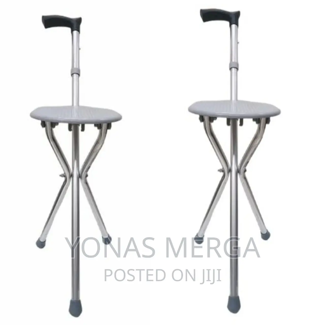 Walking Stick Seat,Folding Massage Cane Seat,Crutch Chair