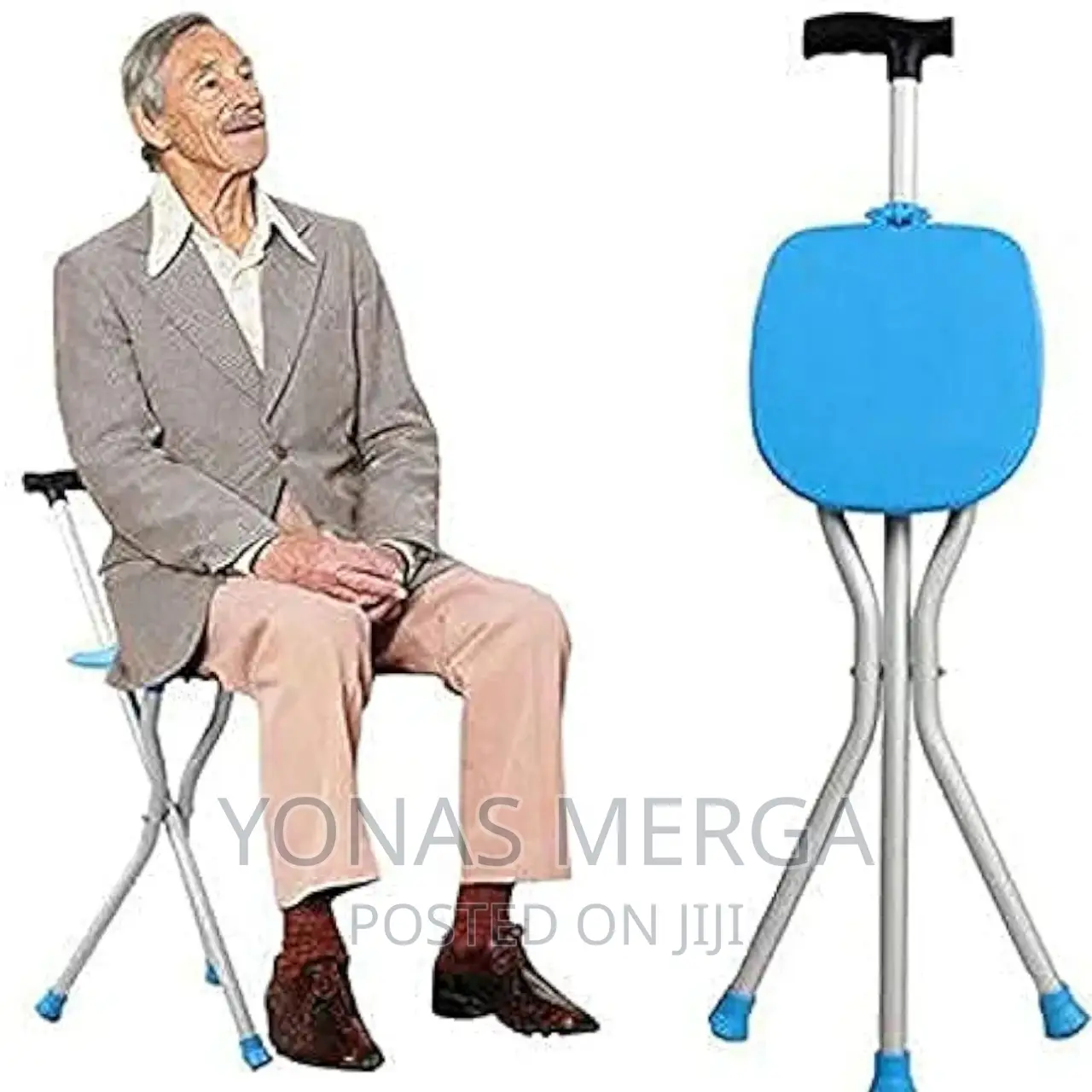 Folding Seat Cane,Walking Stick Chair Seat,Travel Cane Chair