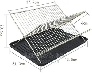 Folding Dish Drying Stand