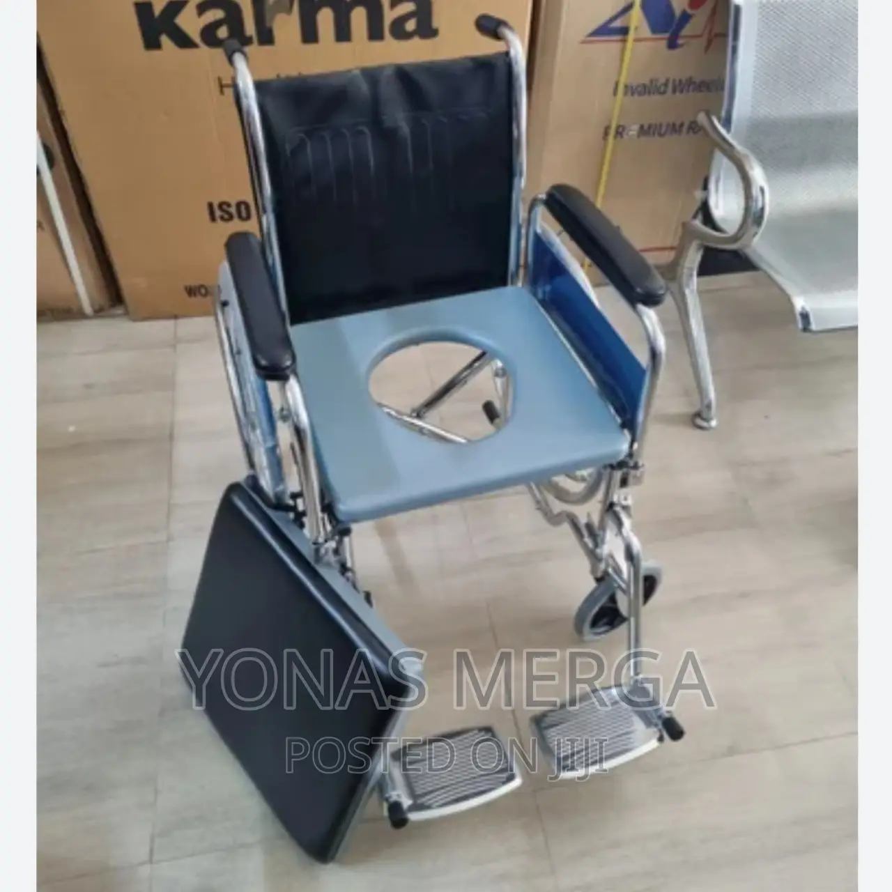 New Toilet Wheelchair H HJH-Pushing the Car, Self-Propelled