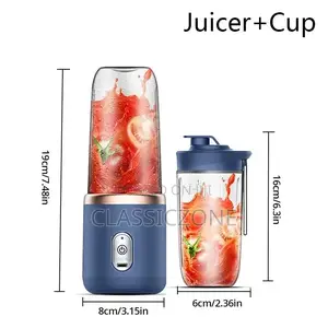 Wireless Portable Juicer With Extra Cup