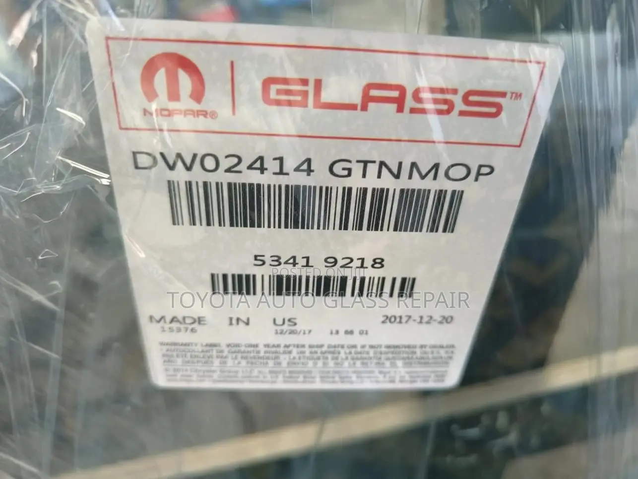 Toyota Used Auto Glass Repair Shops