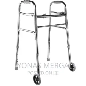 Carex Lightweight Folding Walker for Seniors, Adult Walker