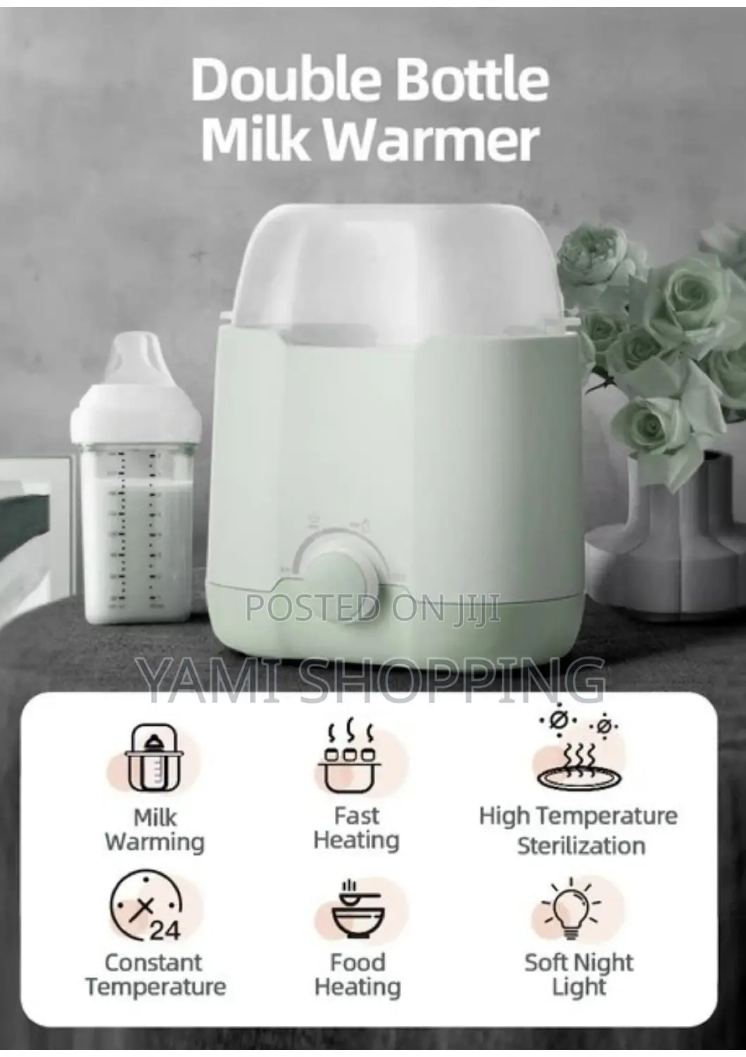 Double Bottle Milk Warmer