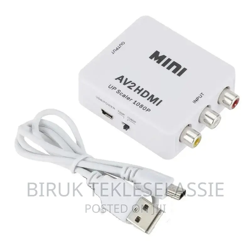 Av (Rca) to Hdmi Converter