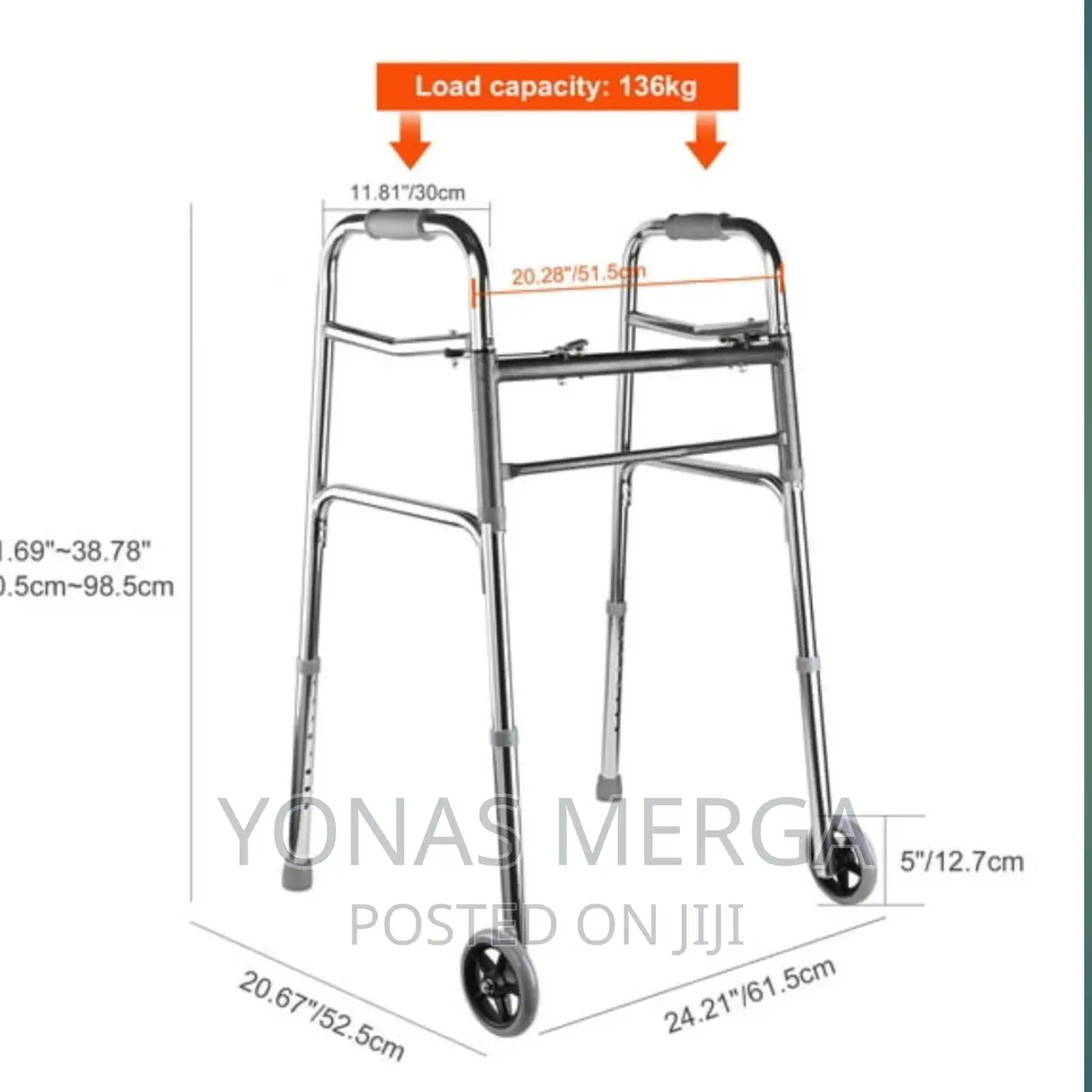 Medical Walker/:Folds Easily 
Durable Medical Equipment