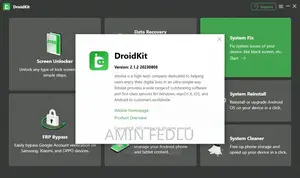 Droidkit Remove Any Screen Locks at Once FRP Bypass