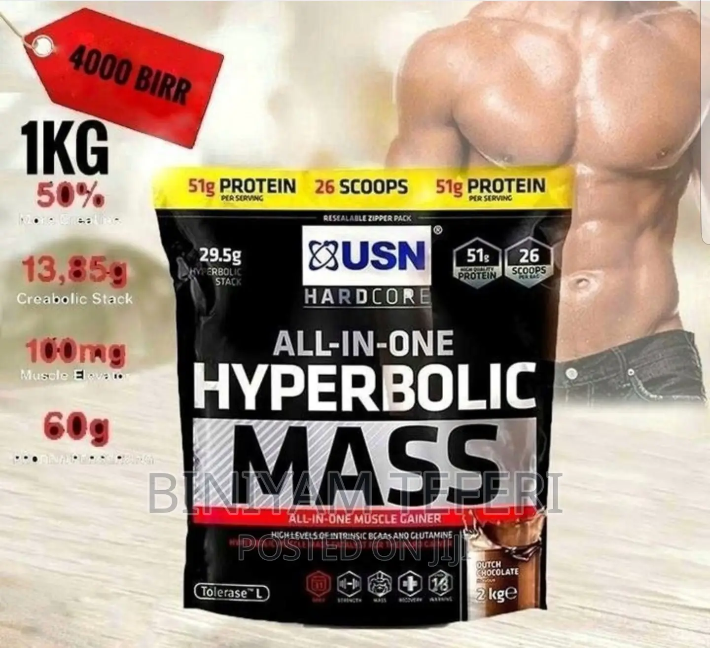 Mass Tech Body Mussels Builder