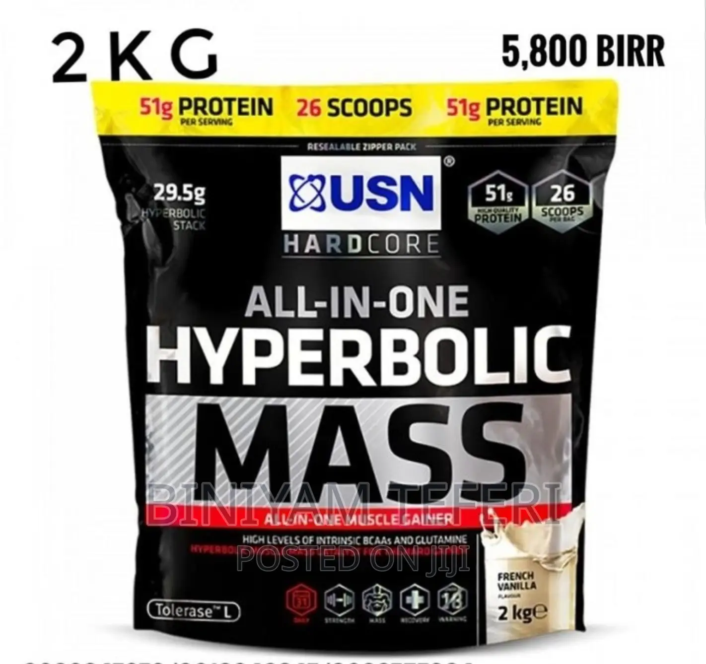 Mass Tech Body Mussels Builder