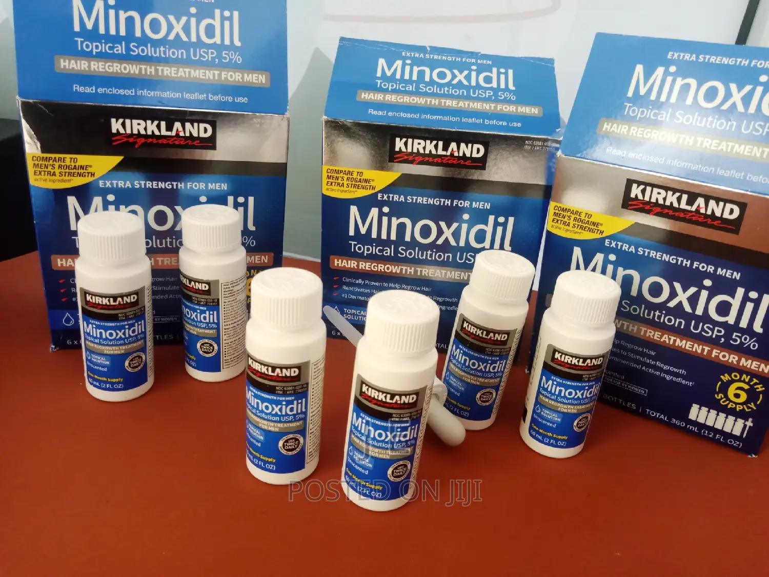 Kirkland Minoxidil ለፀጉር እና ለፂም እድገት