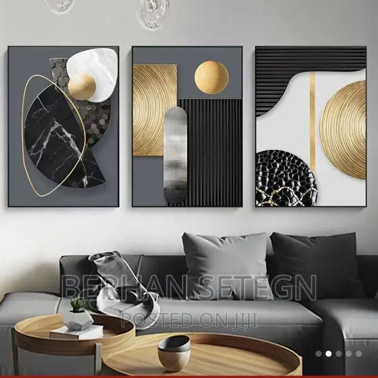 WALL Arts(CANVAS ) ተገጣጣሚ የግድግዳ ምስሎች