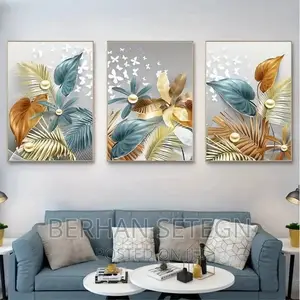 WALL Arts(CANVAS ) ተገጣጣሚ የግድግዳ ምስሎች