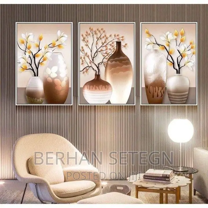 WALL Arts(CANVAS ) ተገጣጣሚ የግድግዳ ምስሎች