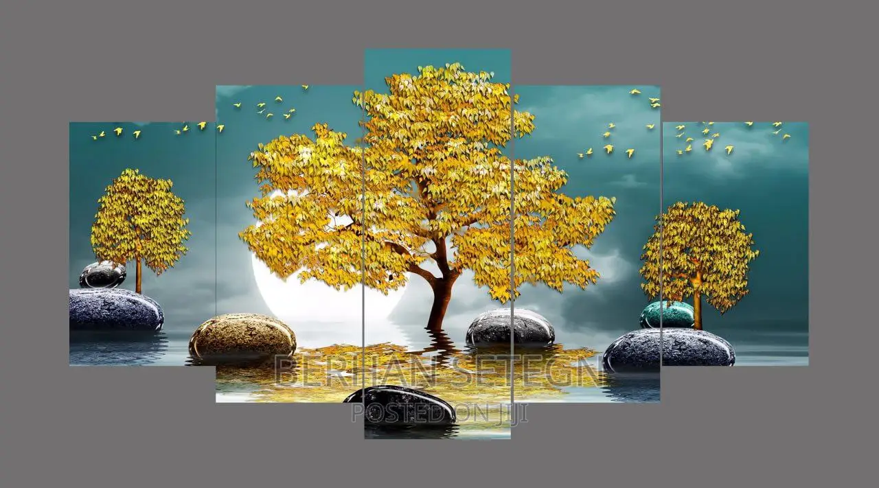 WALL Arts(CANVAS ) ተገጣጣሚ የግድግዳ ምስሎች