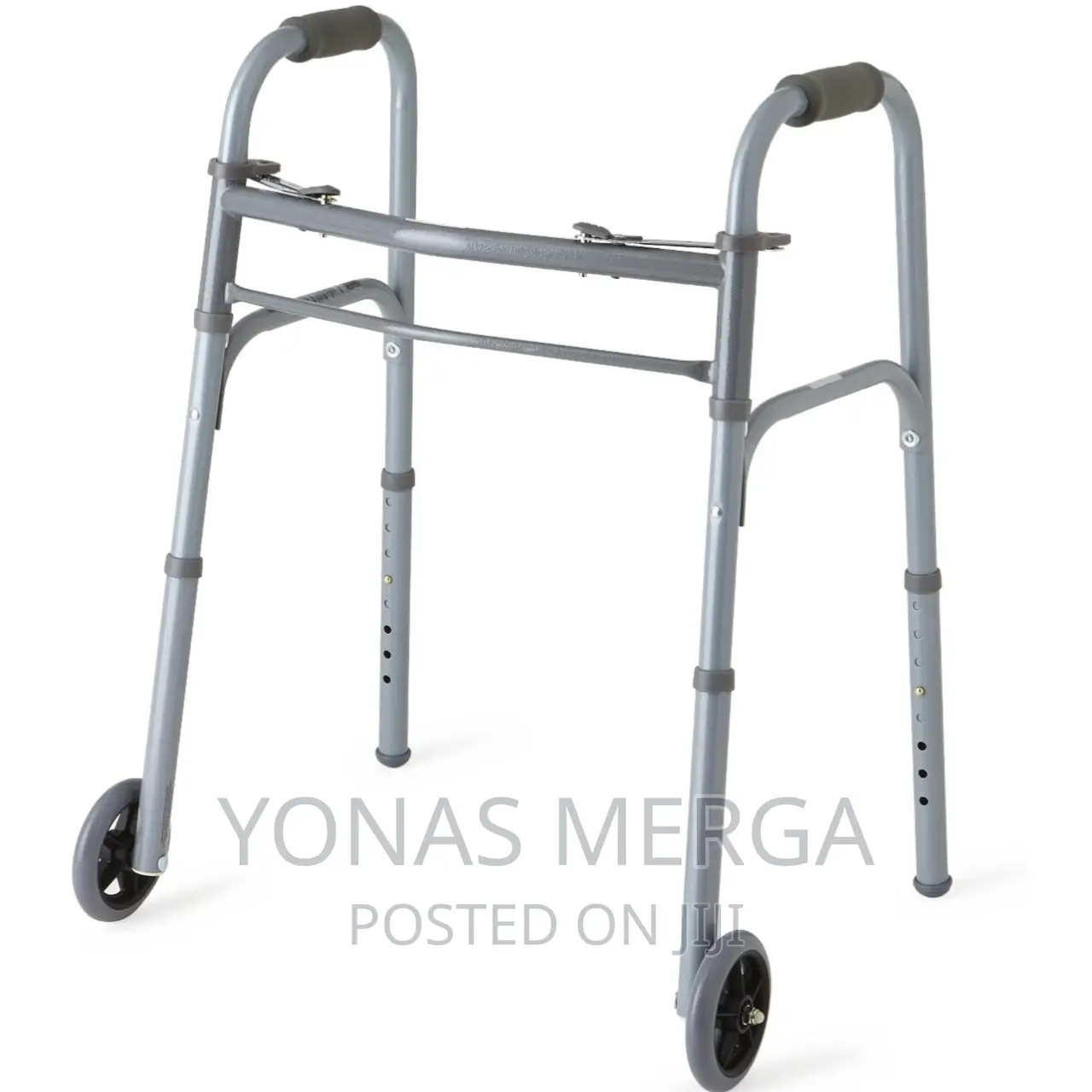 Aassorted Walker Metal Double Support Height Adjustable