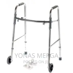 KENKO Mobility Adult Folding Walker With Height Adjustable