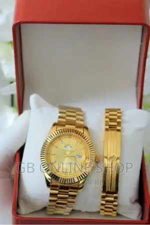 Rolex Brand New Luxury Men's Watch With Bracelet