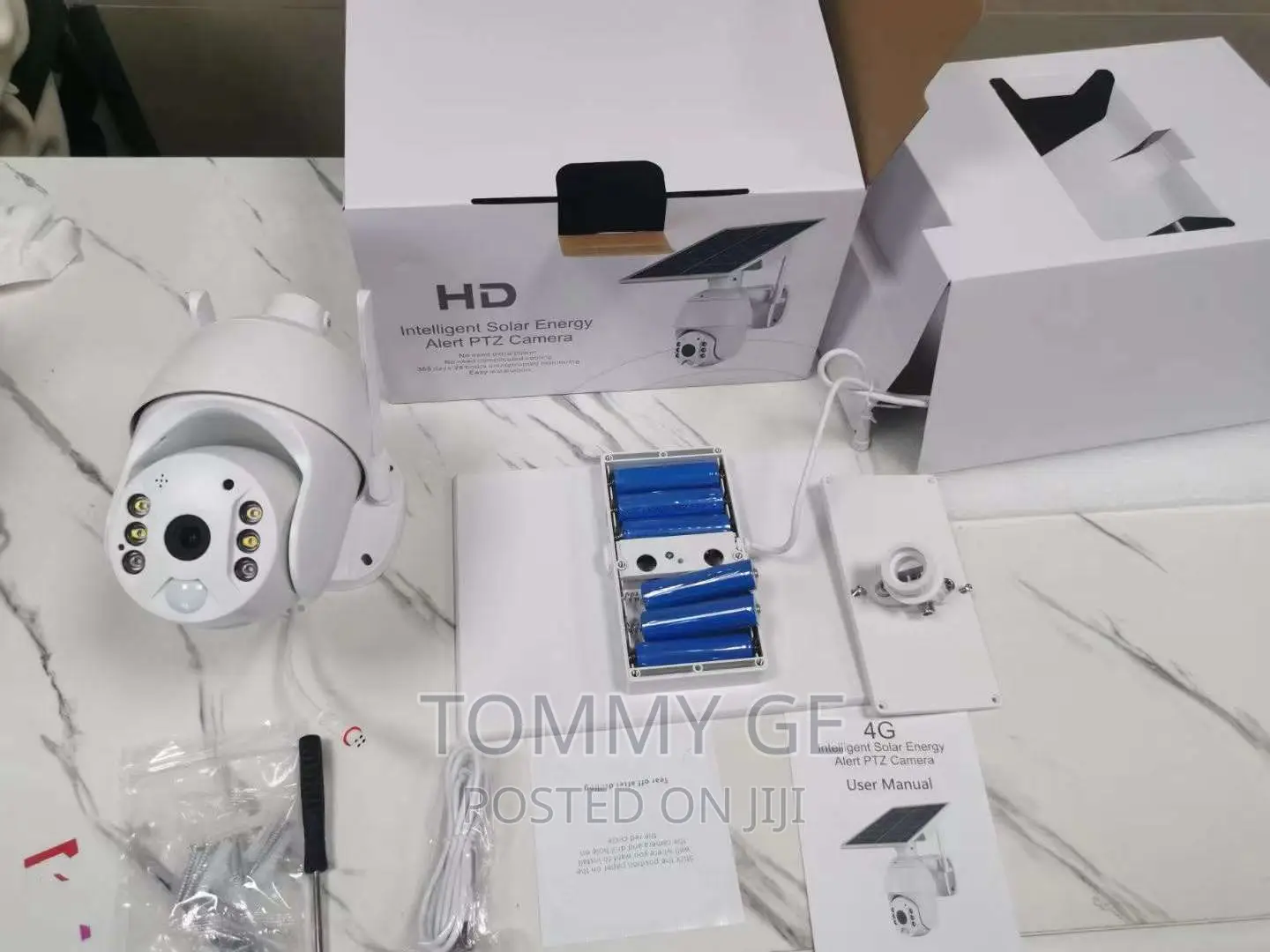 ለገጠር እና ለእርሻ ቦታዎች መብራት በሚቁራረጥበት Solar Security Camera