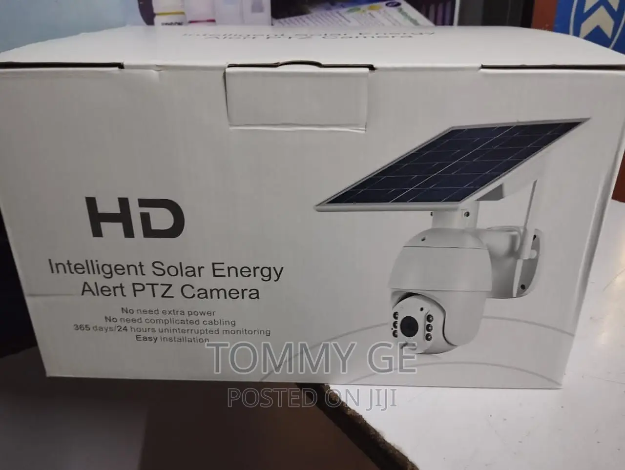 ለገጠር እና ለእርሻ ቦታዎች መብራት በሚቁራረጥበት Solar Security Camera