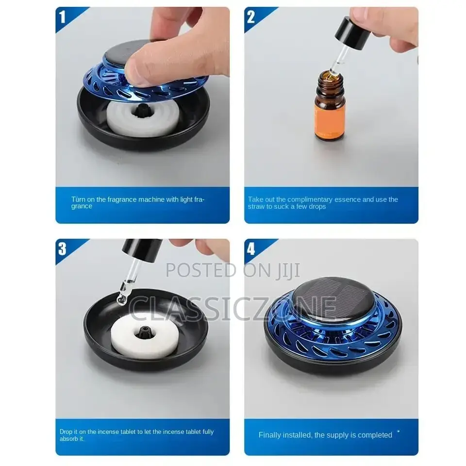 Car Solar Vortex Aromatherapy