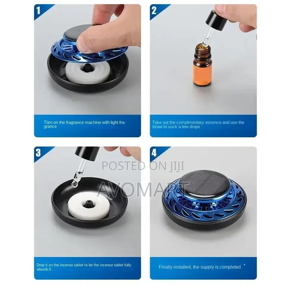 Car Solar Vortex Aromatherapy